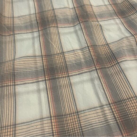 Carhartt Pink White Plaid Button Front Shirt Top Women’s Size Small‎ - Picture 6 of 15